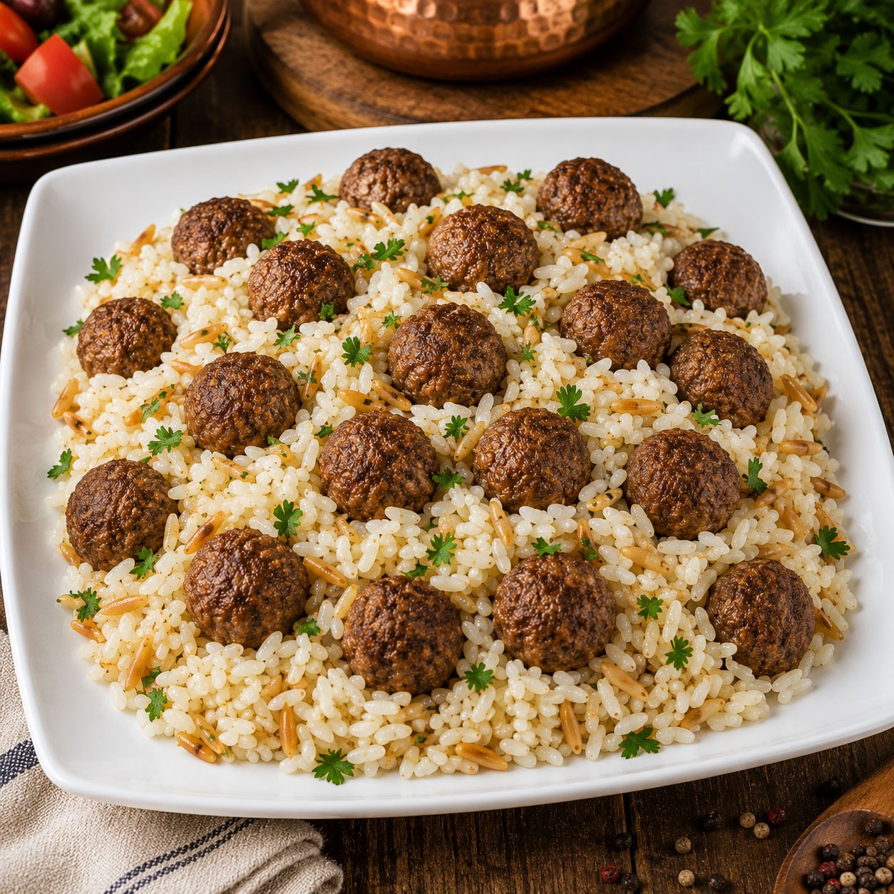 Köfteli Ali Paşa Pilavı