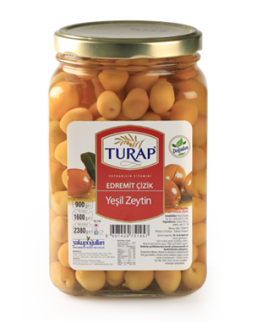 7.No S Edremit Çizik Yeşil Zeytin